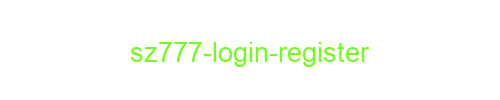 SZ777 Login Register